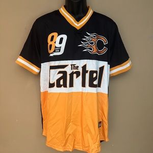 Imperious The Cartel Embroidered Jersey Large Gently worn 100% polyester